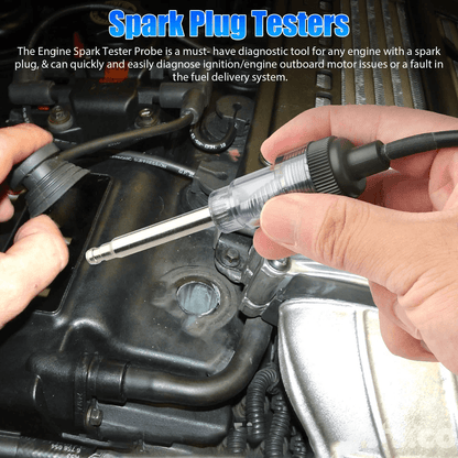 Universal Spark Plug Tester Ignition System Coil Engine Diagnostic Tool For 2  4Stroke Engines 1