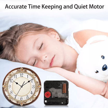 Quartz Wall Clock Movement Mechanism With Hands DIY Replacement Repair Kit For Clock Fix 3