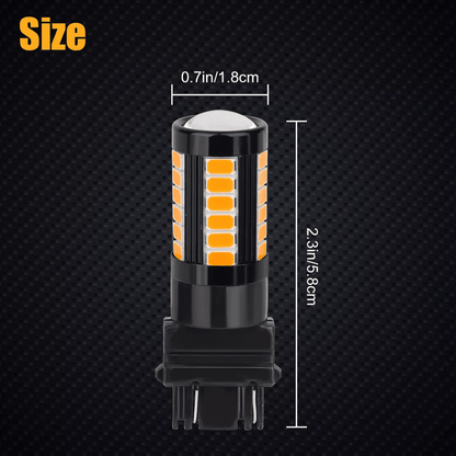 For Ford Super Duty LED Bulbs Amber 33 SMD Turn Signal Light Upgrade 5