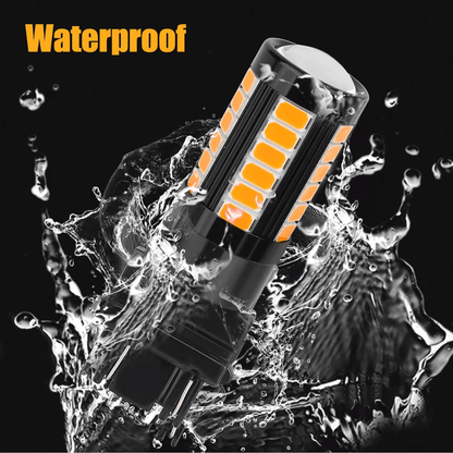 For Ford Super Duty LED Bulbs Amber 33 SMD Turn Signal Light Upgrade 3