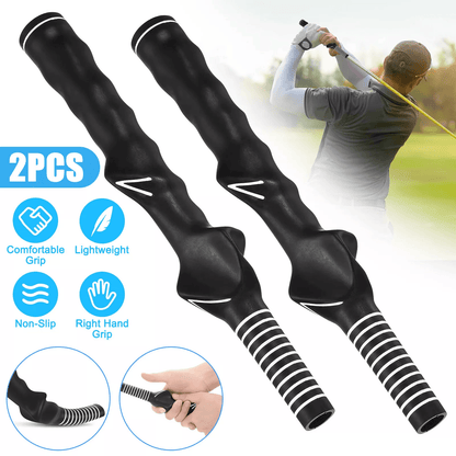 Right Hand Golf Swing Training Grip, Teaching Aid for Beginners & Instructors