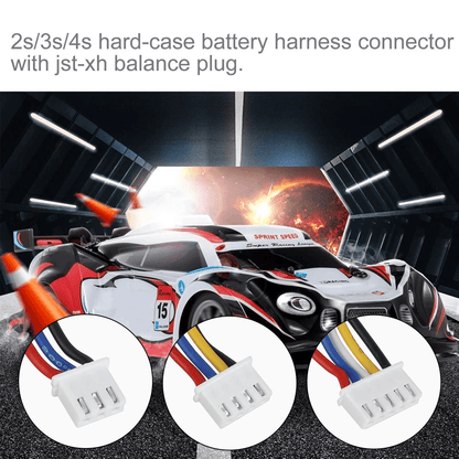 RC Lipo Battery Cable Adapter Bullet Connector For Traxxas TRX Scale RC Car Models 3