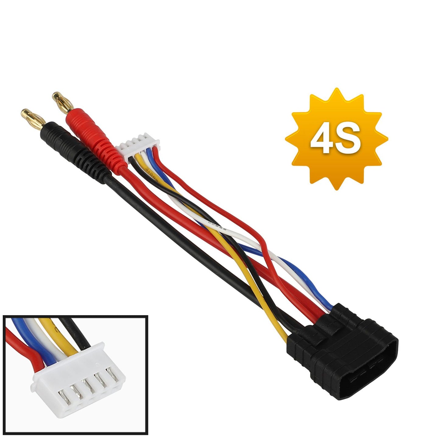 RC Lipo Battery Cable Adapter Bullet Connector For Traxxas TRX Scale RC Car Models 7