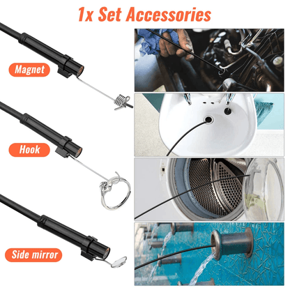 43inch HD LED Industrial Endoscope Borescope 1080P Inspection Camera With 8mm Waterproof  LED Light 7