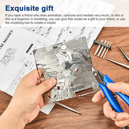 24PCS Basic Modeler Tool Set For Gundam Hobby Craft Car Model Assembling Building Kit With Tweezers 4
