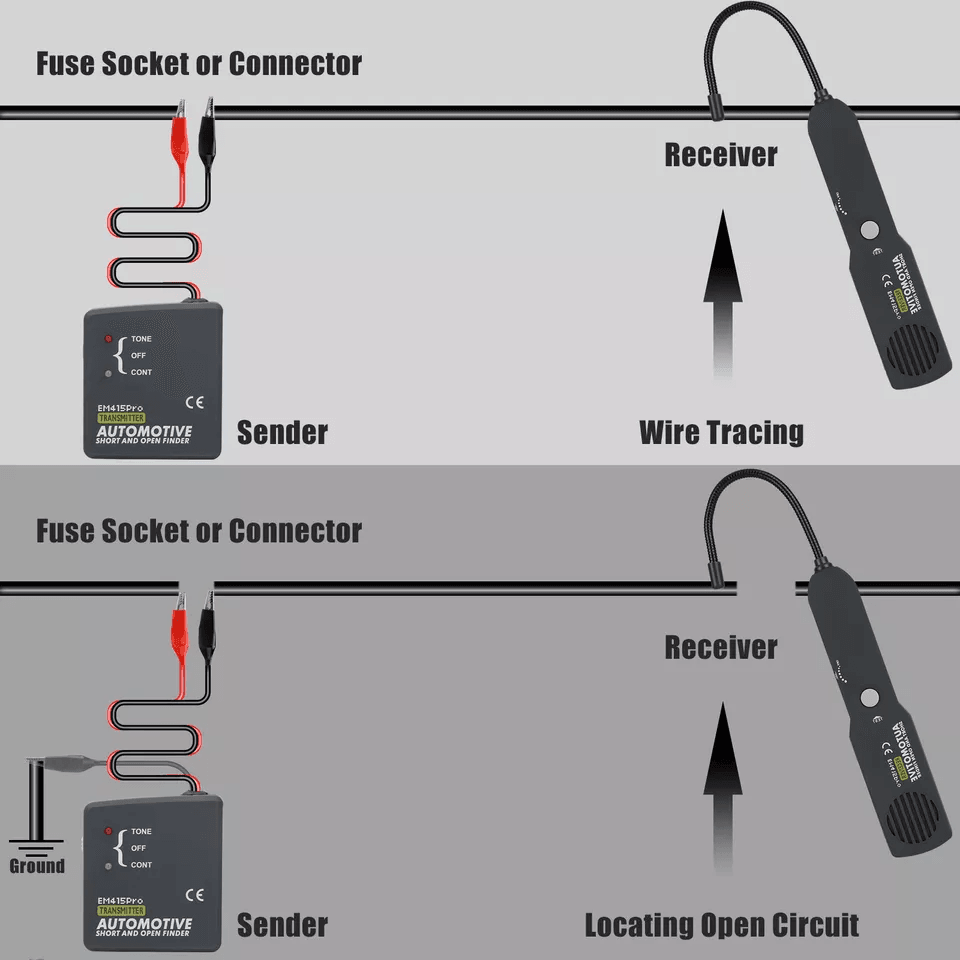 Automotive Short  Open Circuit Finder DC Wire Tracker  Breaker Tester 3