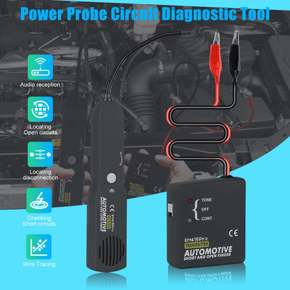 Automotive Short  Open Circuit Finder DC Wire Tracker  Breaker Tester 5