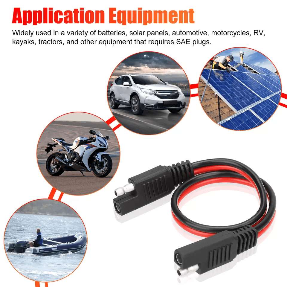 2 Pin Quick Disconnect Wire Power Connectors Cable For Automotive  LED Use 2