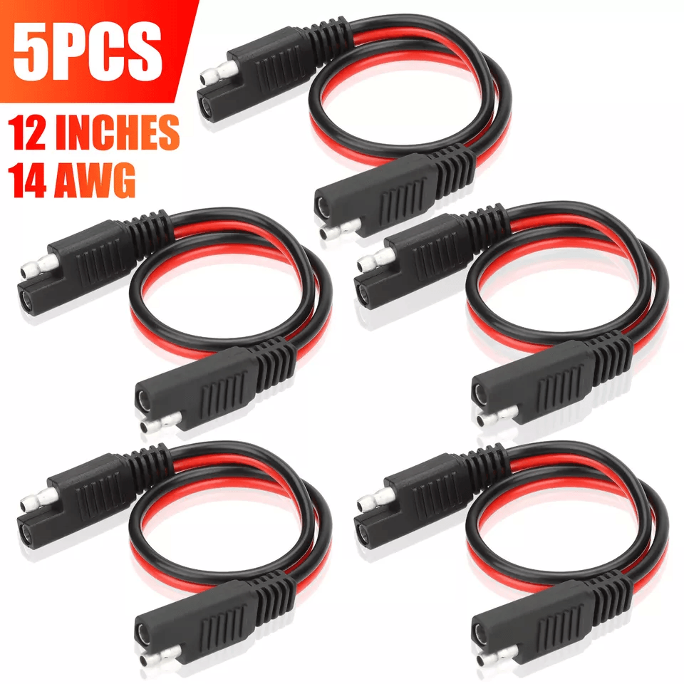 2 Pin Quick Disconnect Wire, Power Connectors Cable for Automotive & LED Use