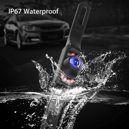 43 HD Monitor Car Backup Reverse Camera Kit With Night Vision Waterproof Rear View Parking License  2