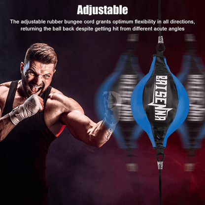 Double End Speed Ball For Boxing  MMA Floor To Ceiling Focus Punching Dodge Bag With Elastic Rope P 1