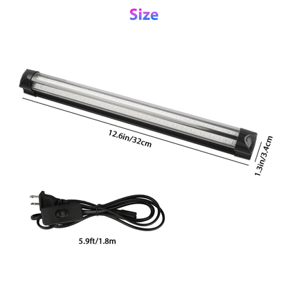 UV Black Light Bar Fixture Strip Lamp Ultraviolet For Party DJ Club Stage 6