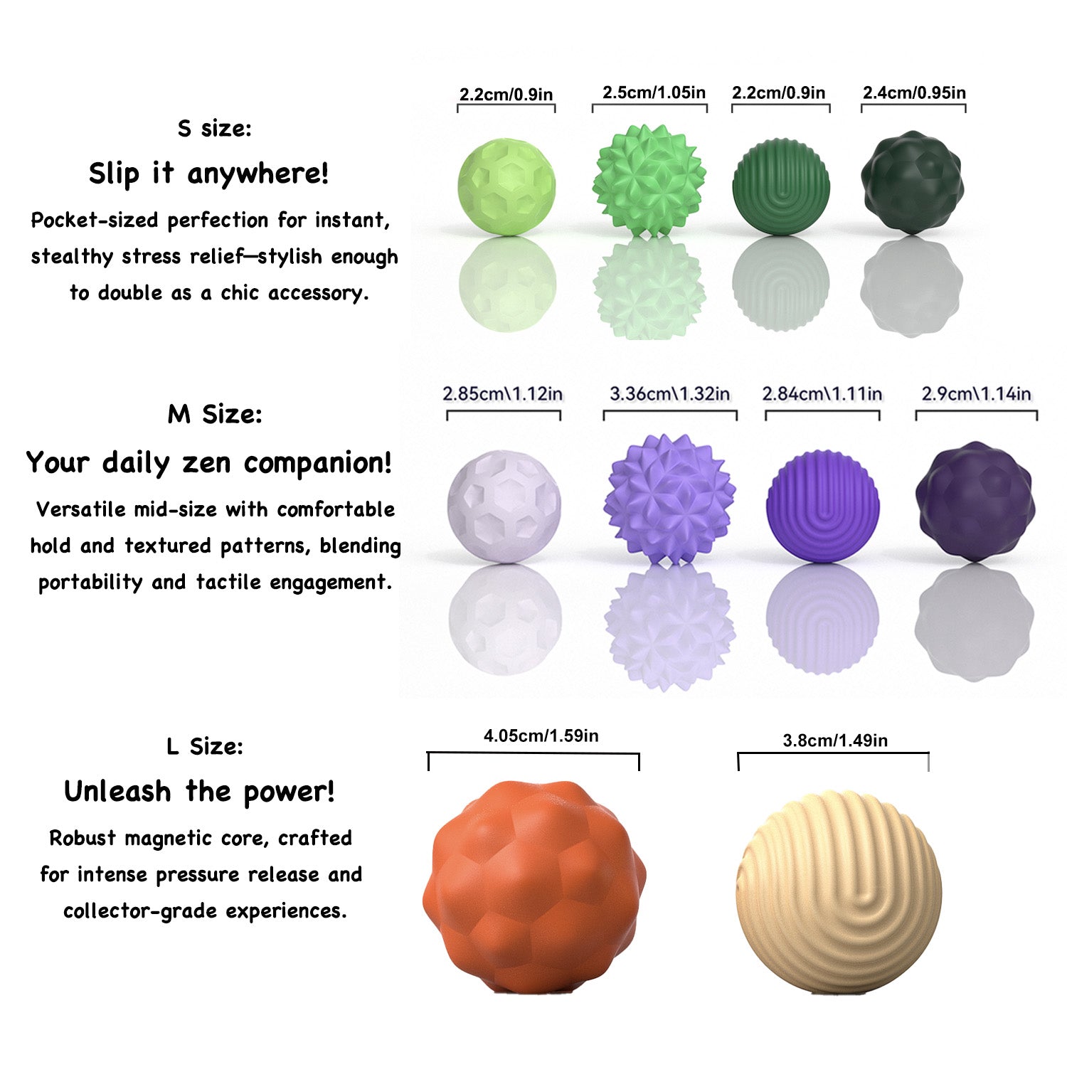 Magnetic Fidget Toy  Anti Stress  Anxiety Sensory Relief With SkinTightening Magnet Balls For Adult 3