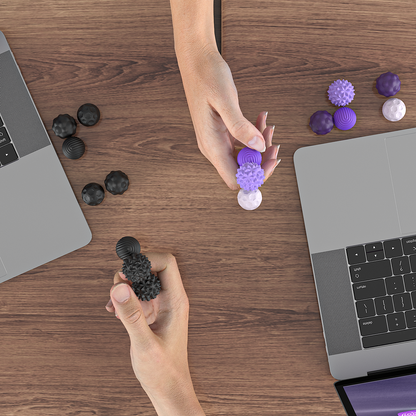 Magnetic Fidget Toy  Anti Stress  Anxiety Sensory Relief With SkinTightening Magnet Balls For Adult 4