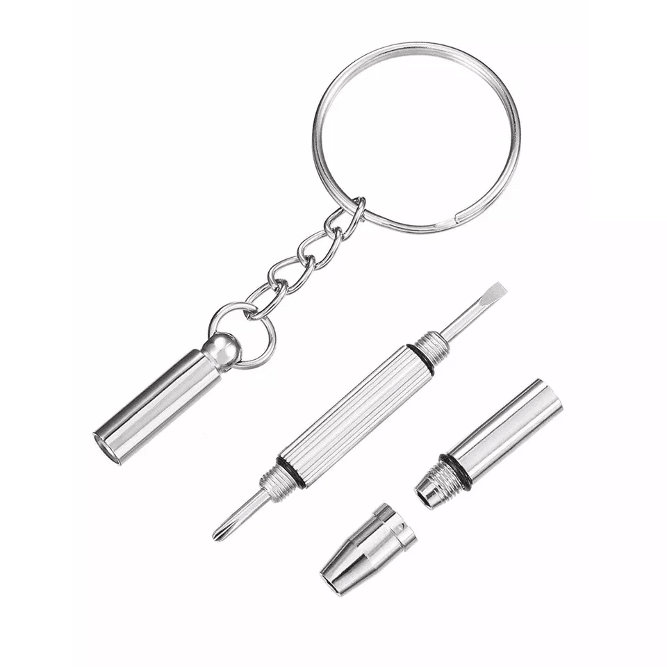 Durable Eye Glasses Watch Repair Tool Kit Screw Nose Pad Optical Assortment Kits Set With Screwdriv 5