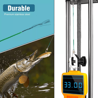 Stainless Steel Trace Wire Leader Fishing Line Snap Swivel Lure Connector Bite Resistant  Durable T 3