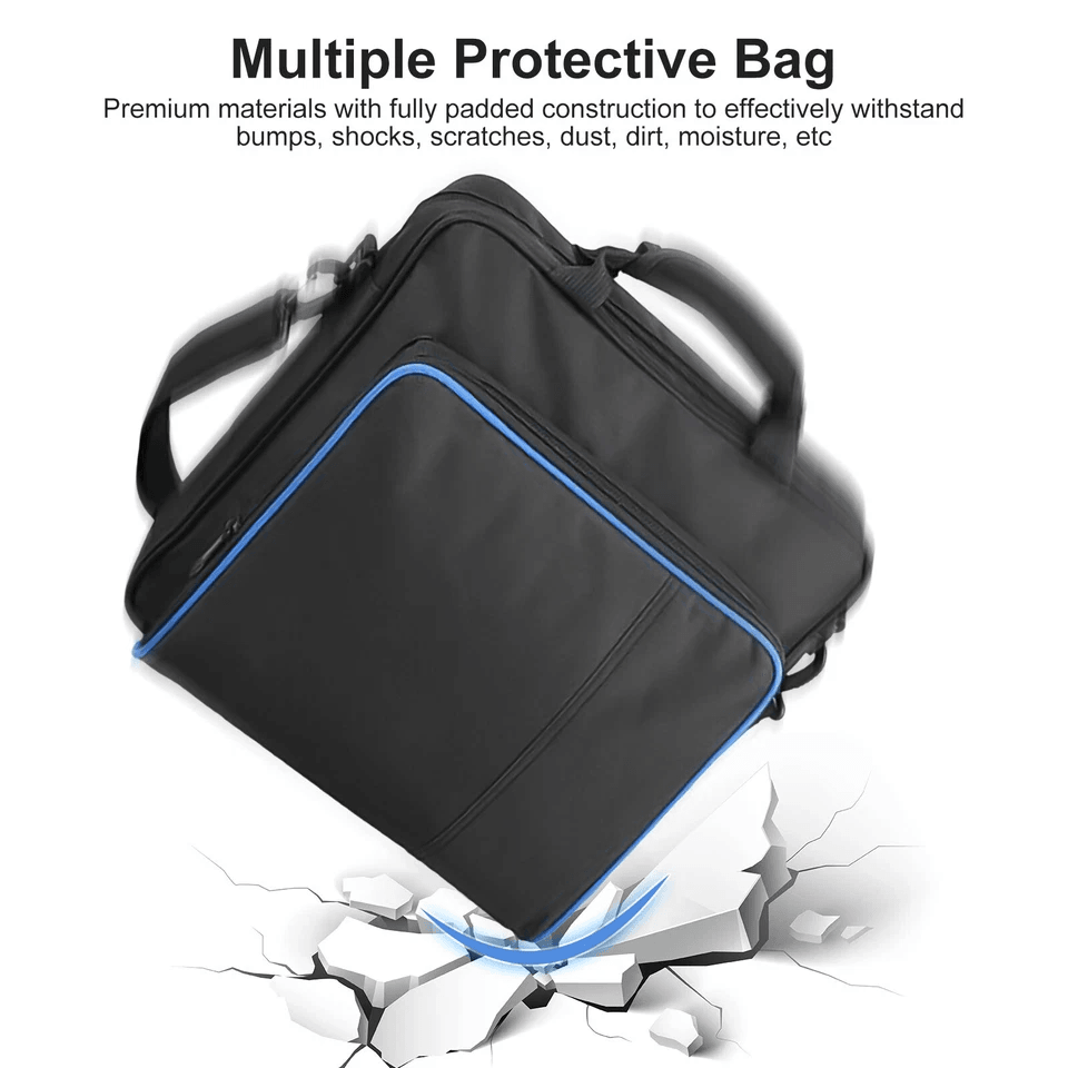 Carrying Case For PS4 Slim Console Travel Storage Bag For Accessories Shoulder Handbag 1