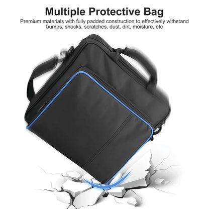 Carrying Case For PS4 Slim Console Travel Storage Bag For Accessories Shoulder Handbag 1