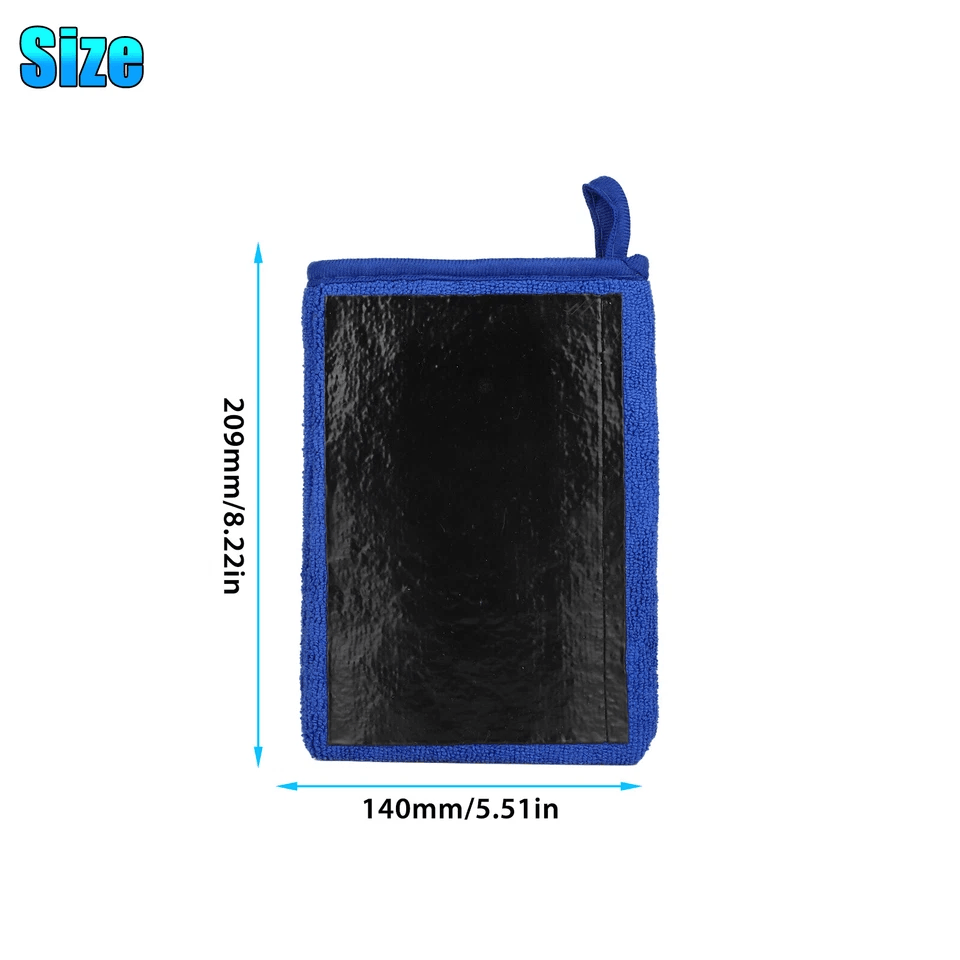Microfiber Car Wash Gloves Clay Towel Mitt Detailing Cleaning Cloth Rag 6