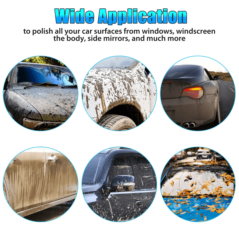 Microfiber Car Wash Gloves Clay Towel Mitt Detailing Cleaning Cloth Rag 5