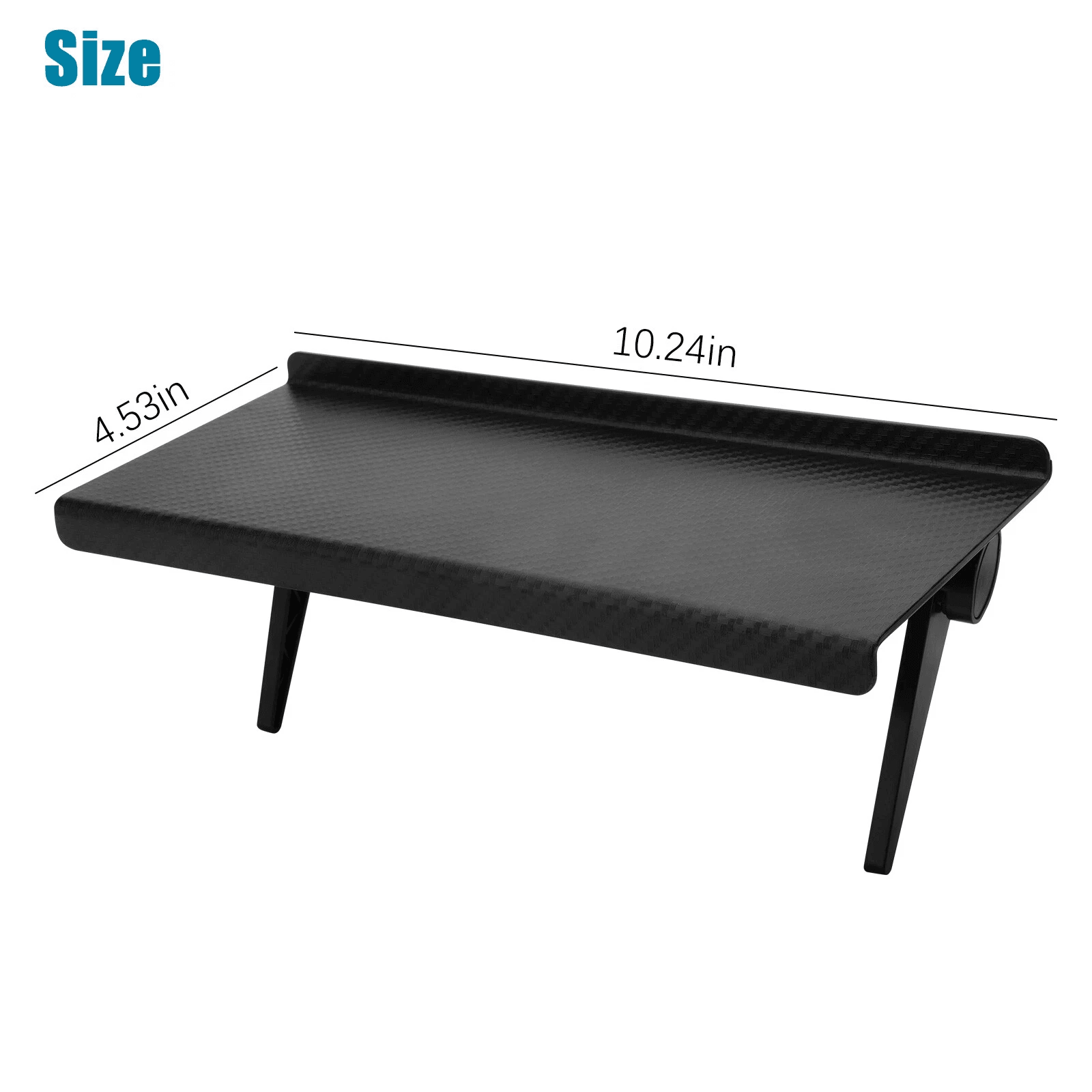 Adjustable TV Computer Screen Caddy Top Shelf Desktop Stand Storage Rack Holder Cable Box Router An 7