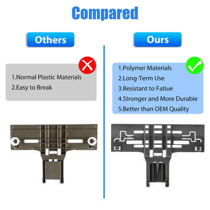 Dishwasher Top Rack Adjuster Replacement Kit Upgrade Compatible With Whirlpool Kenmore Kitchenaid 2