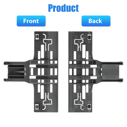 Dishwasher Top Rack Adjuster Replacement Kit Upgrade Compatible With Whirlpool Kenmore Kitchenaid 1