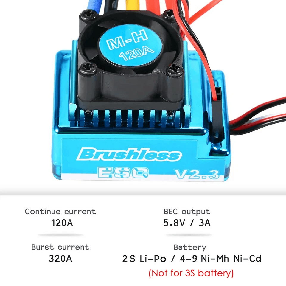 HighPerformance Brushless Motor ESC Combo Set For RC Car Truck Ideal For Speed  Control 4