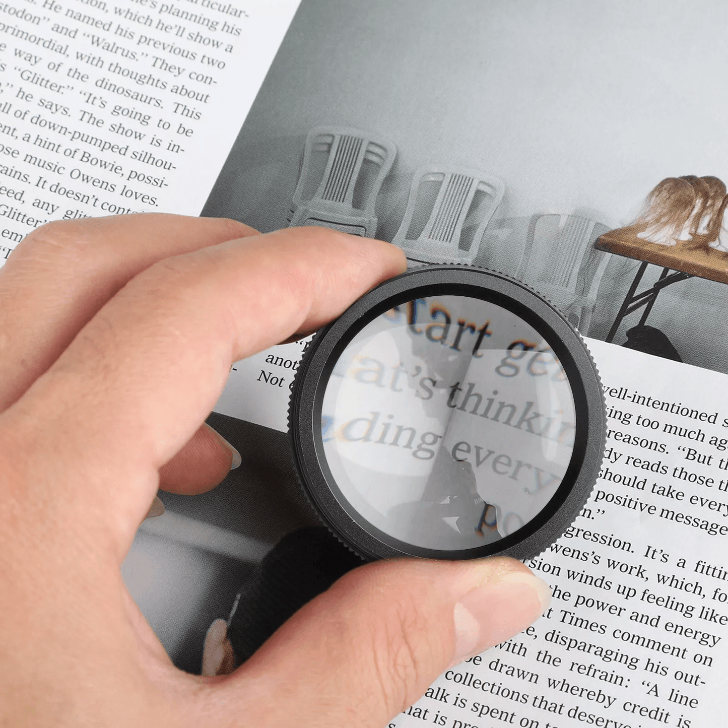 30X Pocket Magnifier Jeweler Eye Magnifying Glass With Optical Lens For Jewelry Watches Coins And A