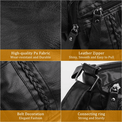 Stylish Women Shoulder Handbag Cross Body Pouch Bag PU Leather Cell Phone Purse And Wallet Case For 1