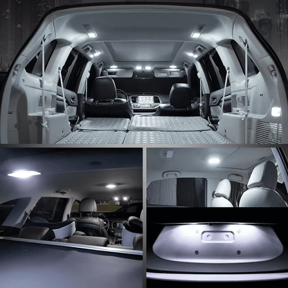 LED Bulbs White 24 SMD Side Marker License Plate Interior Lights 3