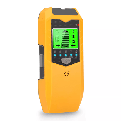 Digital Stud Finder Wood Metal Pipe Wire Wall Scanner Sensor with LCD Display Auto Calibration for Accurate Detection