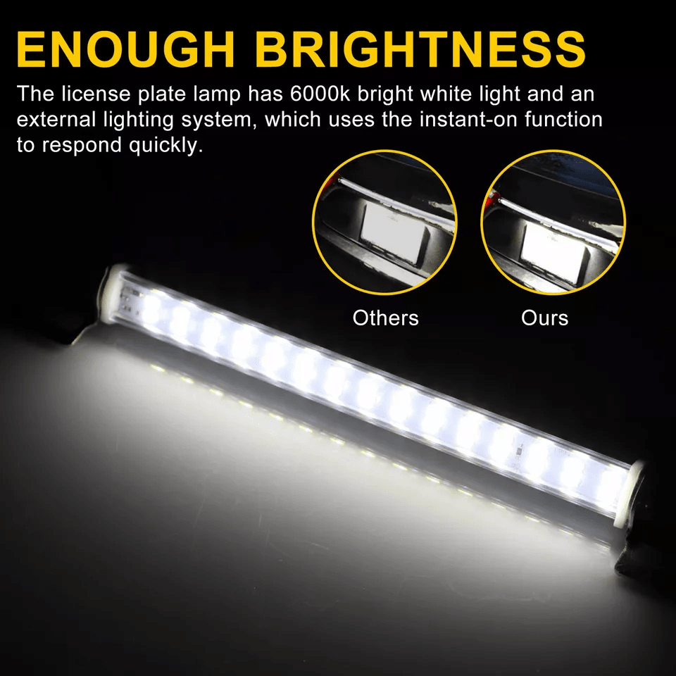 Universal LED License Plate Light 6000K White Backup Lamp For Car SUV Truck RV 1