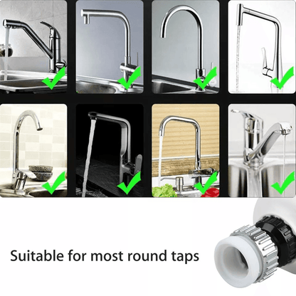 Movable Kitchen Sink Tap Head Nozzle Sprayer With Rotating Faucet Water Filter MultiMode Water Save 1
