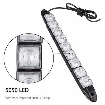 Waterproof Red Green LED Navigation Boat Bow Lights Submersible Marine LED Strips 1