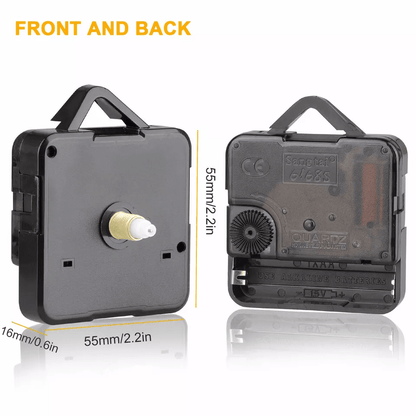 DIY Silent Wall Quartz Clock Movement Mechanism Repair Kit Replacement Tool Set 5