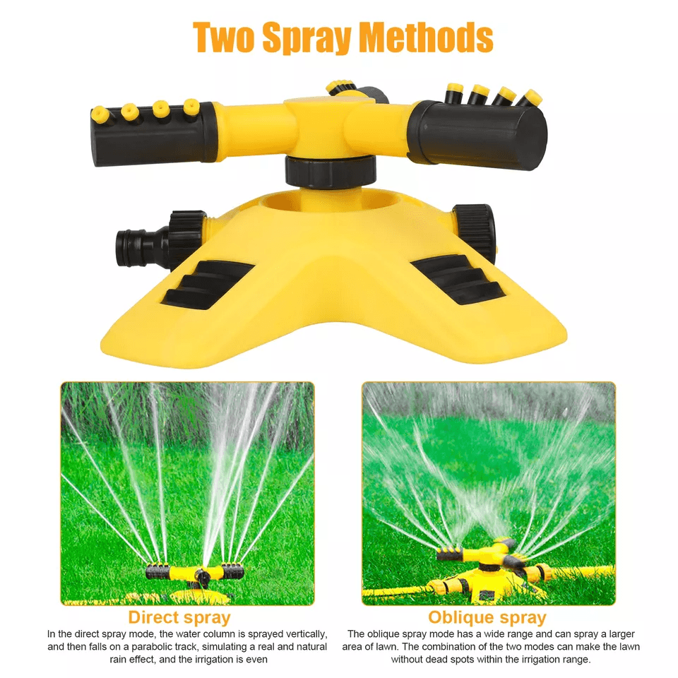 Grass Watering Irrigation System Garden Lawn Sprinkler Auto Spray For Patio And Yard Care 2