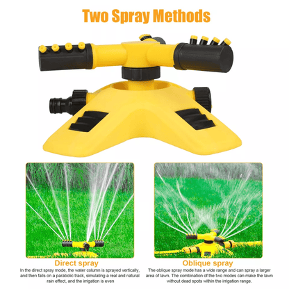 Grass Watering Irrigation System Garden Lawn Sprinkler Auto Spray For Patio And Yard Care 2