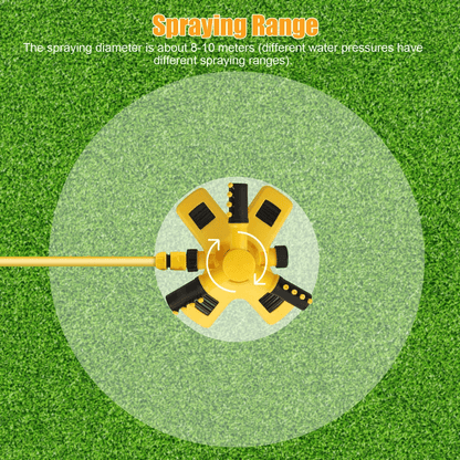 Grass Watering Irrigation System Garden Lawn Sprinkler Auto Spray For Patio And Yard Care 4
