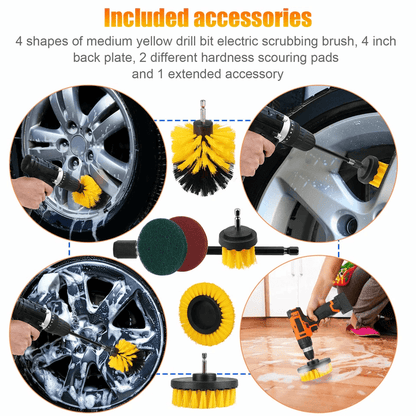 Polishing Waxing Pad Kit Car Buffing Sponge Set For Drill  Polisher 1