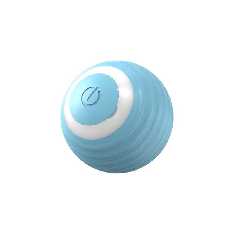 Automatic Rolling Ball Cat Toy Smart Pet Interactive Ball with Faux Tail Rechargeable Electric Toy