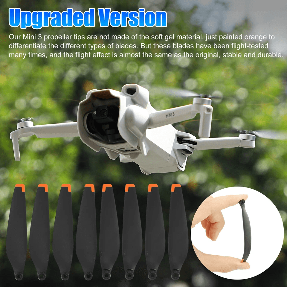 Upgraded LowNoise Props  Wings For DJI Mini Drone Durable Replacement Blades Compatible Accessories 1