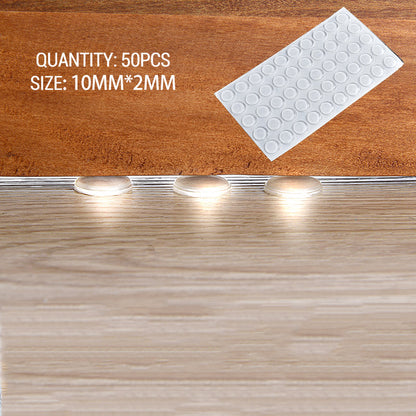 Heavy Duty Silicone Rubber Pad  SelfAdhesive Door Stops Cabinet Bumpers  Furniture Cushion Dampers 6