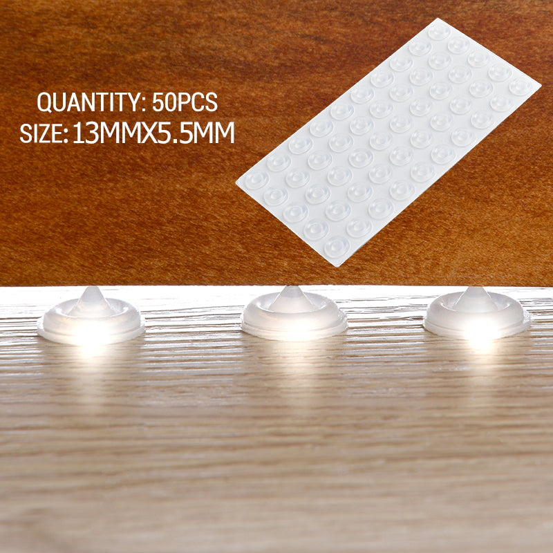 Heavy Duty Silicone Rubber Pad  SelfAdhesive Door Stops Cabinet Bumpers  Furniture Cushion Dampers 8