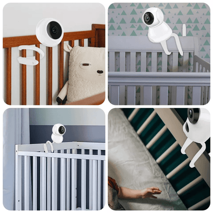 Crib Camera Shelf Mount For Infant Optics DXR8  Pro Secure Baby Monitor Holder 3