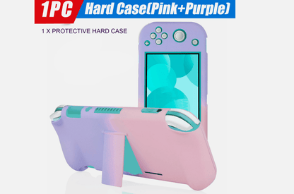 Hard Case Cover Shell with Screen Protector Thumb Grip Caps for Nintendo Switch Lite Anti-Scratch, Silky Touch, Full Set