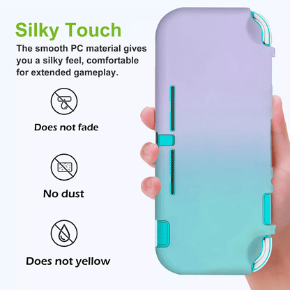 Hard Case Cover Shell With Screen Protector Thumb Grip Caps For Nintendo Switch Lite AntiScratch Si 3