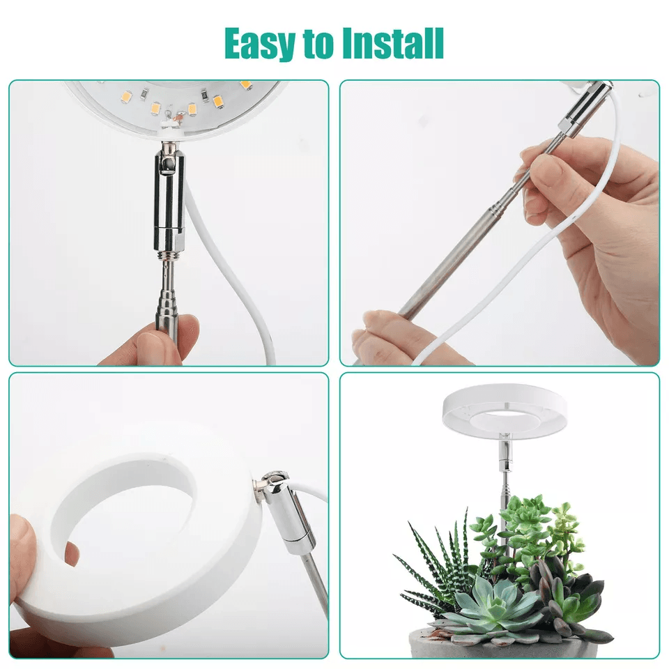 LED Grow Light Plant Growing Lamp Full Spectrum Indoor Timer Control 3