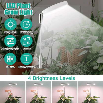 LED Grow Light Plant Growing Lamp Full Spectrum Indoor Timer Control