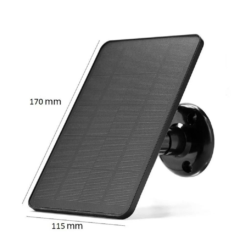 6V Solar Panel With Micro USB Waterproof Outdoor Solar Charger For Security Cameras  Small Home Lig 4
